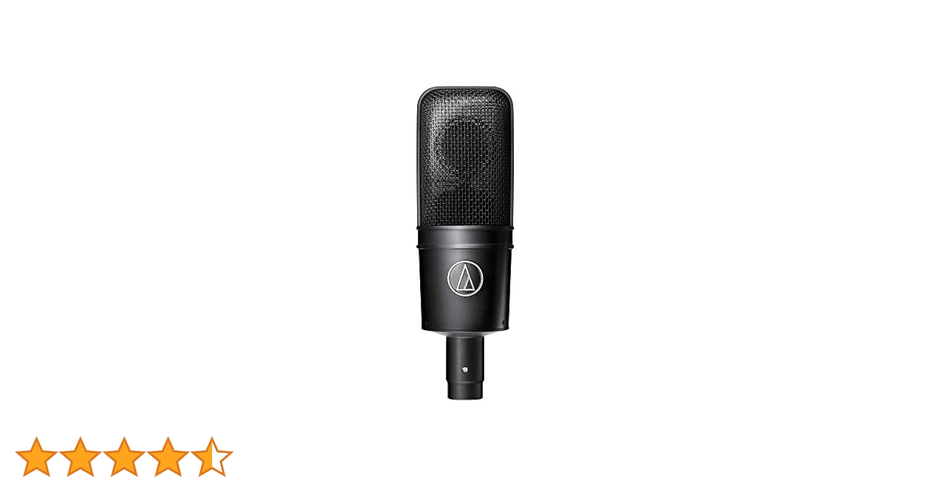 Audio-Technica AT4040 Cardioid Condenser Microphone, Black